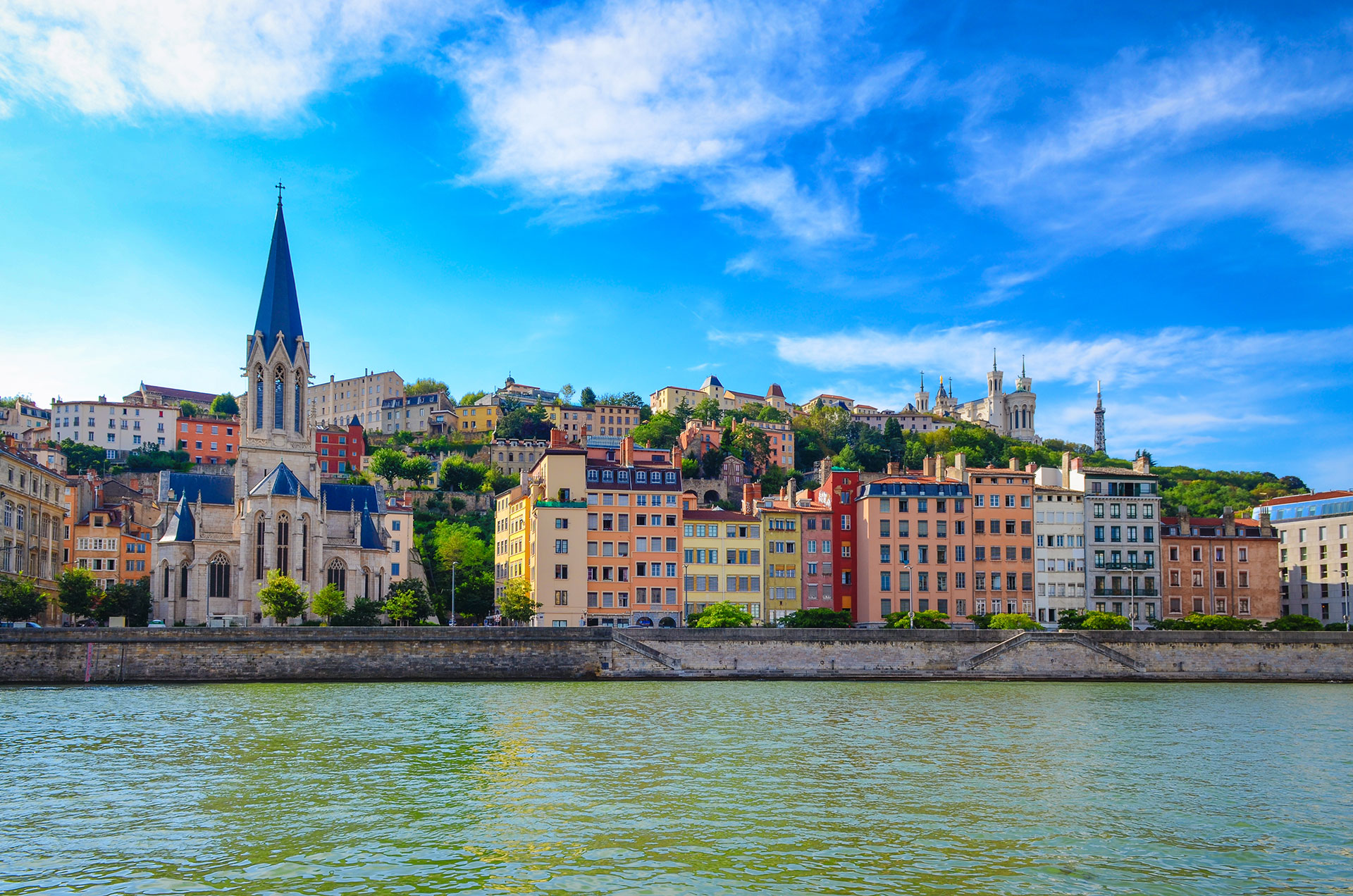 Les quais de Saône et Saint-Georges  - Photo Martin M303 / Shutterstock_11414188