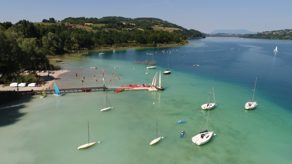 Lac de Paladru © Office de Tourisme du Pays Voironnais