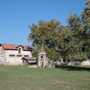 Le parc de l’hôpital du Vinatier © Claire Morel