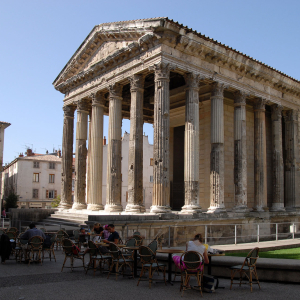 Le Temple d'Auguste et de Livie à Vienne © M. Rougy / Auvergne Rhône-Alpes Tourisme