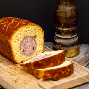Le saucisson brioché de Jérémie Crauser © Delphine Castel
